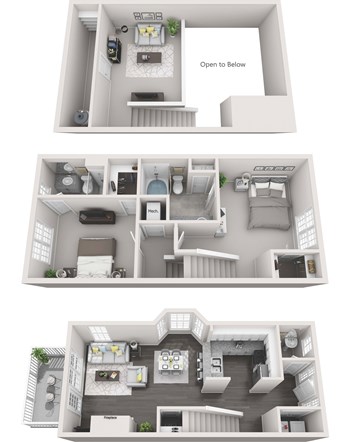 2C floor plan